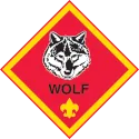 Cub Scout Wolf rank insignia for 2nd grade